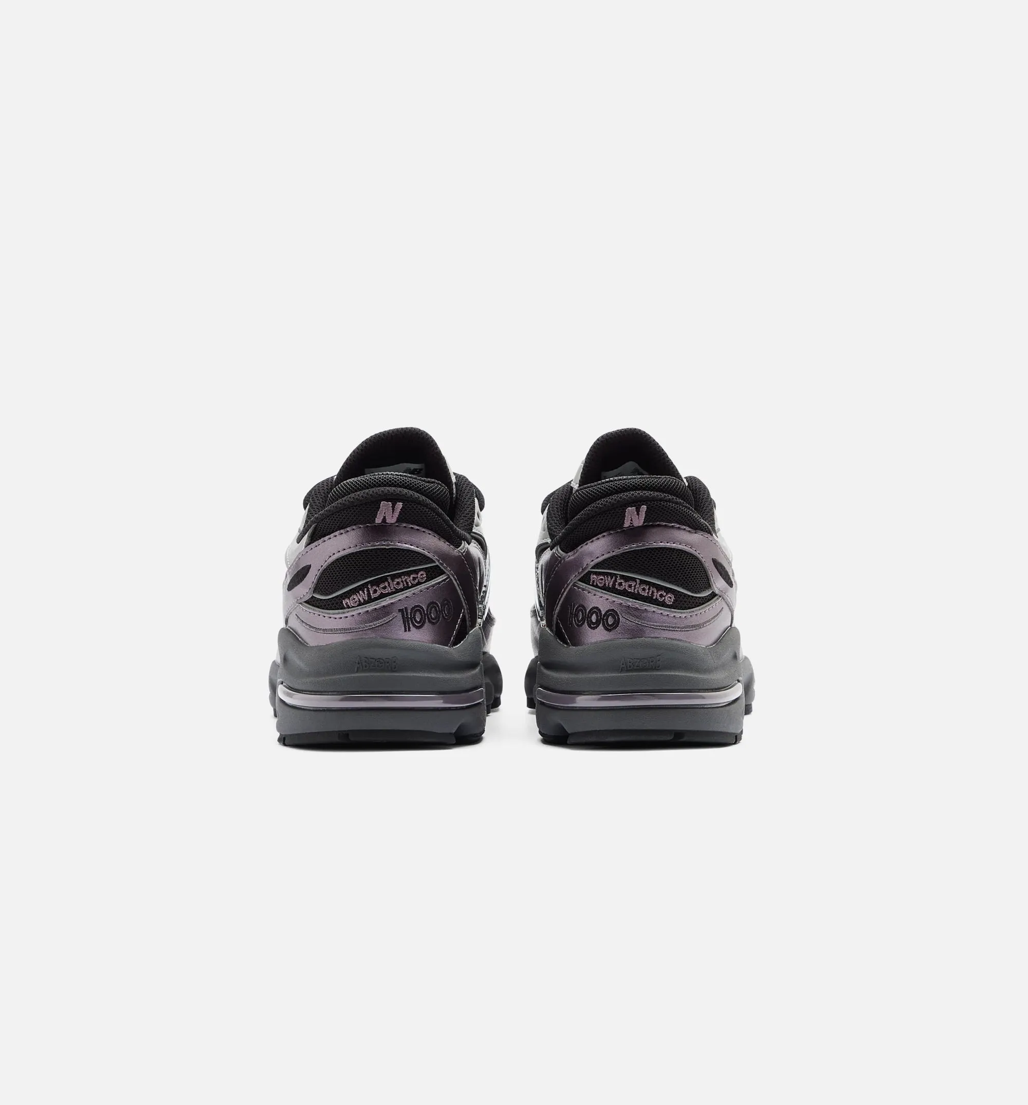 Comfortable For All Seasons Flexible Leather Material 1000 Mens Lifestyle Shoe - Dark Ice/Grey/Wine