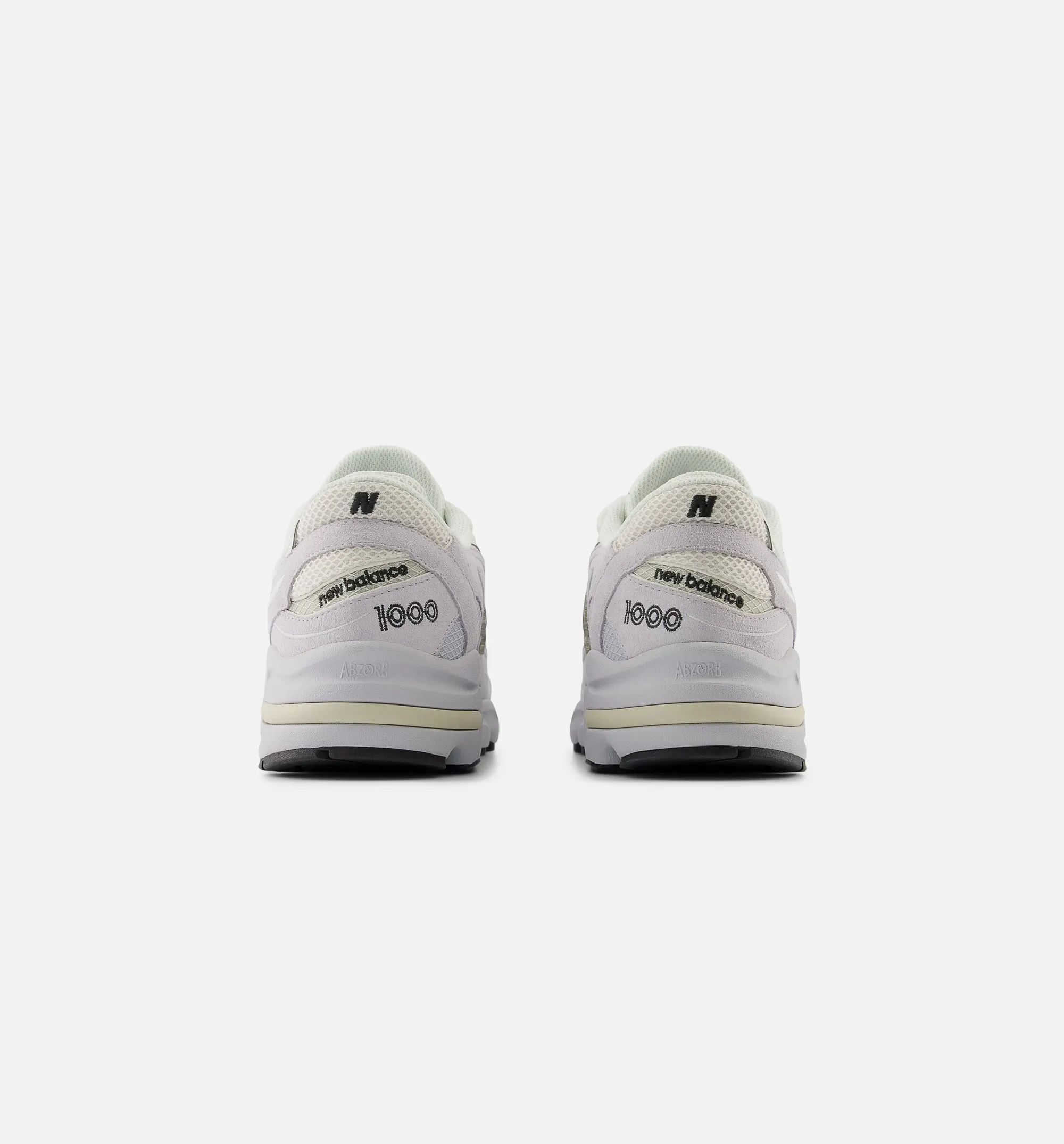 1000 Mens Lifestyle Shoe - Pearl/Grey/Black Abrasion Resistance Performance