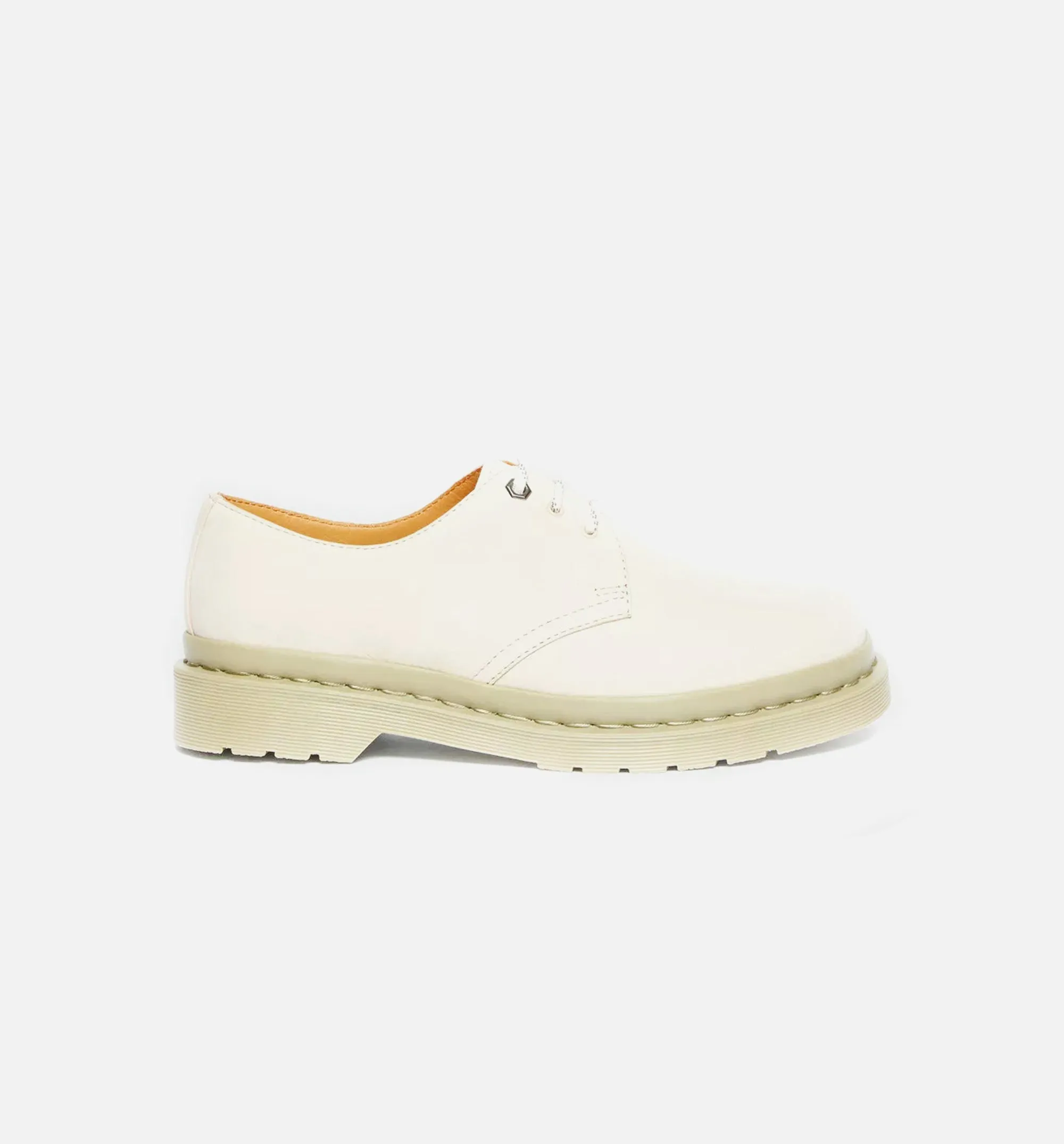 Rhinestone Strap 1460 Mono Milled Nubuck Leather Oxford Mens Lifestyle Shoe - Beige