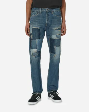 Cording 14Oz Denim 5P Monkey Cisco Pants (Dixie Remake) Indigo