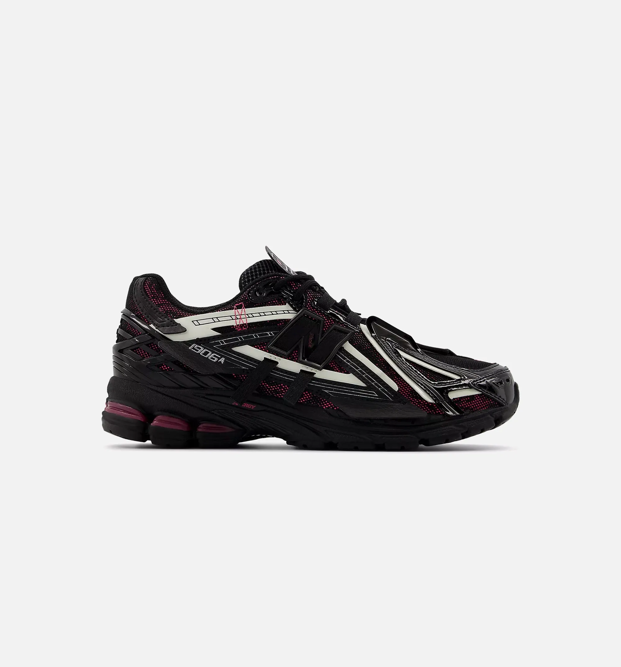 1906A Mens Lifestyle Shoe - Black/Dragon Berry/White Bone