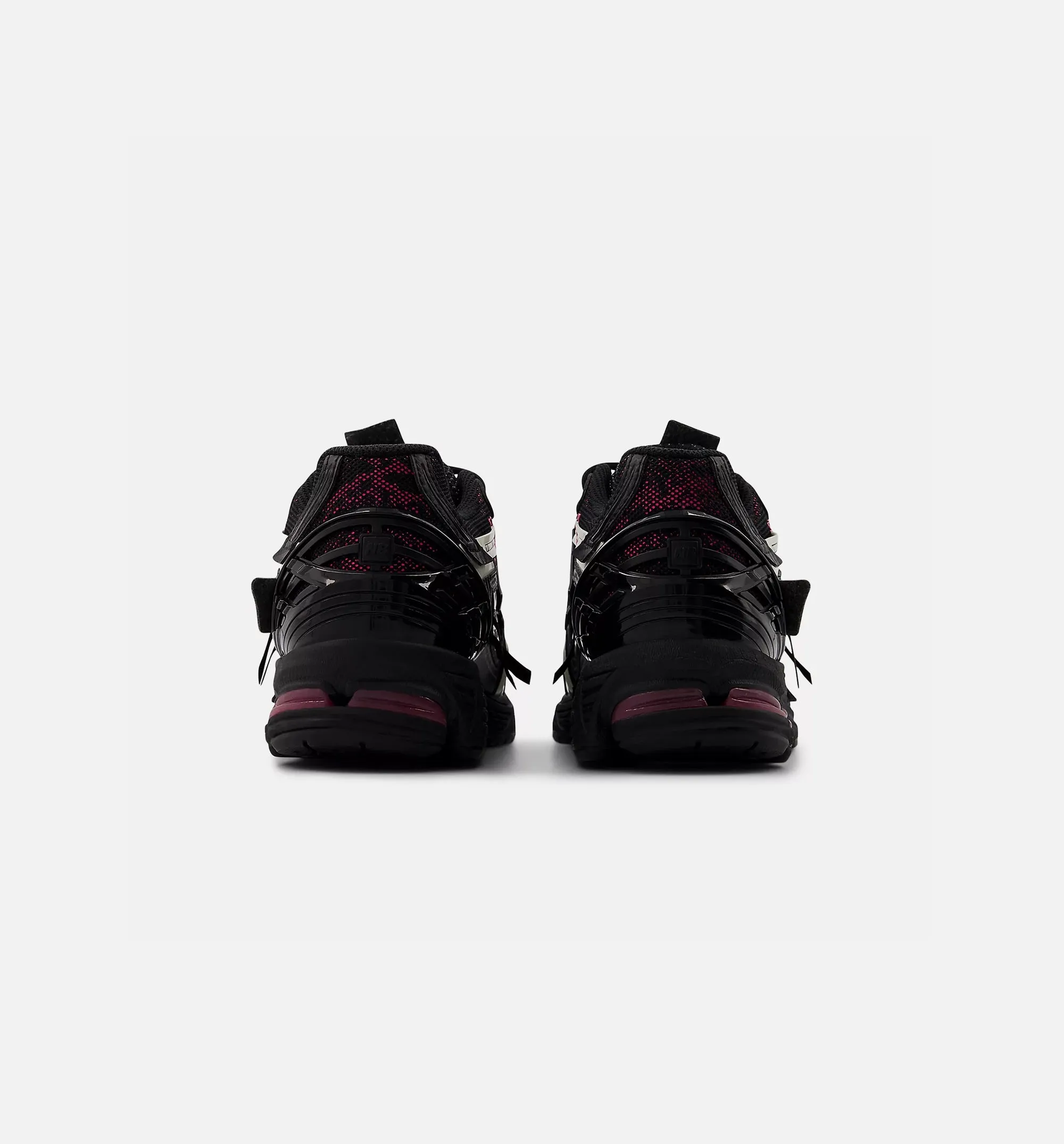 Stable Heels 1906A Mens Lifestyle Shoe - Black/Dragon Berry/White