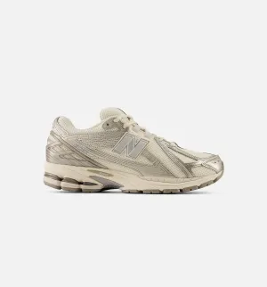 1906R Mens Lifestyle Shoe - Arid Stone/Permafrost/Silver Metallic Stretch Fabric Upper Style Slip-On Flats
