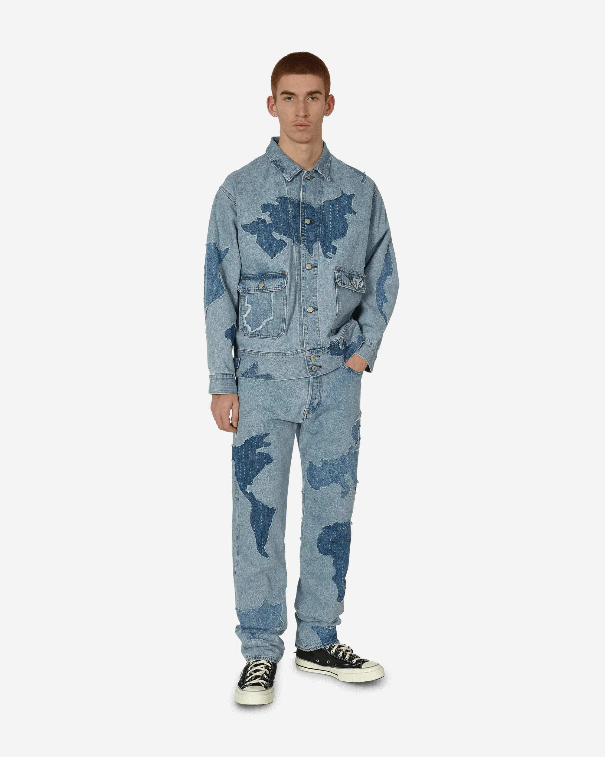 Fluid Saving 1980'S 501 Jeans Blue