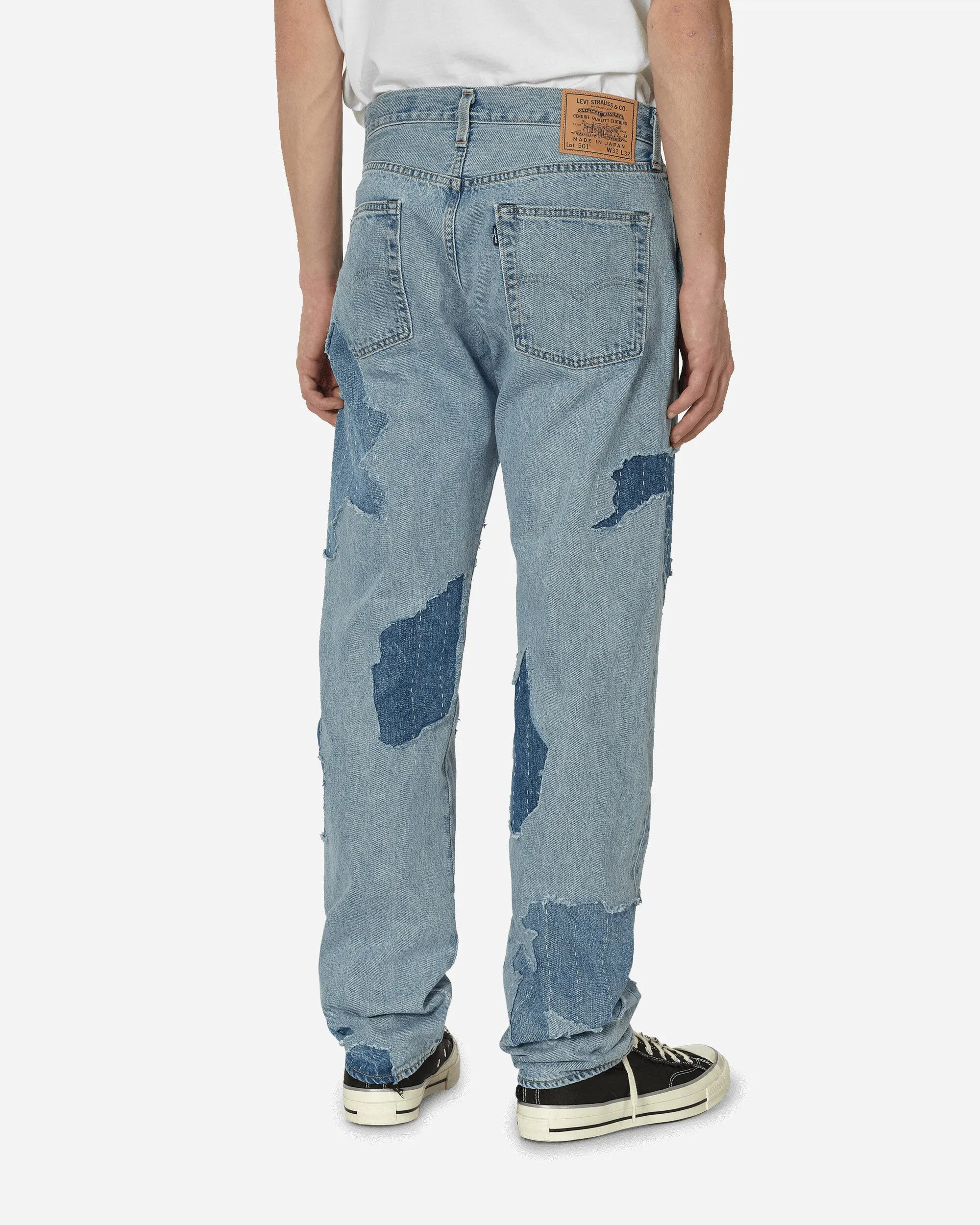 1980'S 501 Jeans Blue Blind Stitch