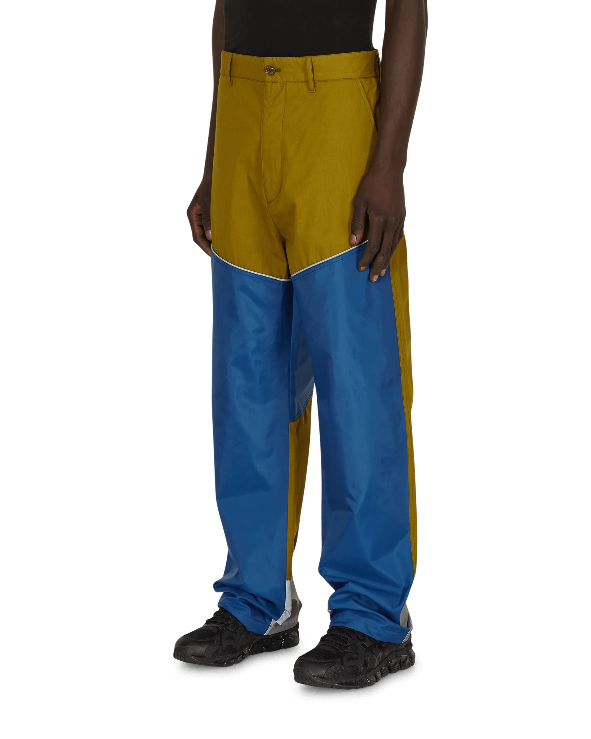 2 Moncler 1952 Color Block Pants Multicolor Comfortable Puncture Resistant SatinFinishStrap