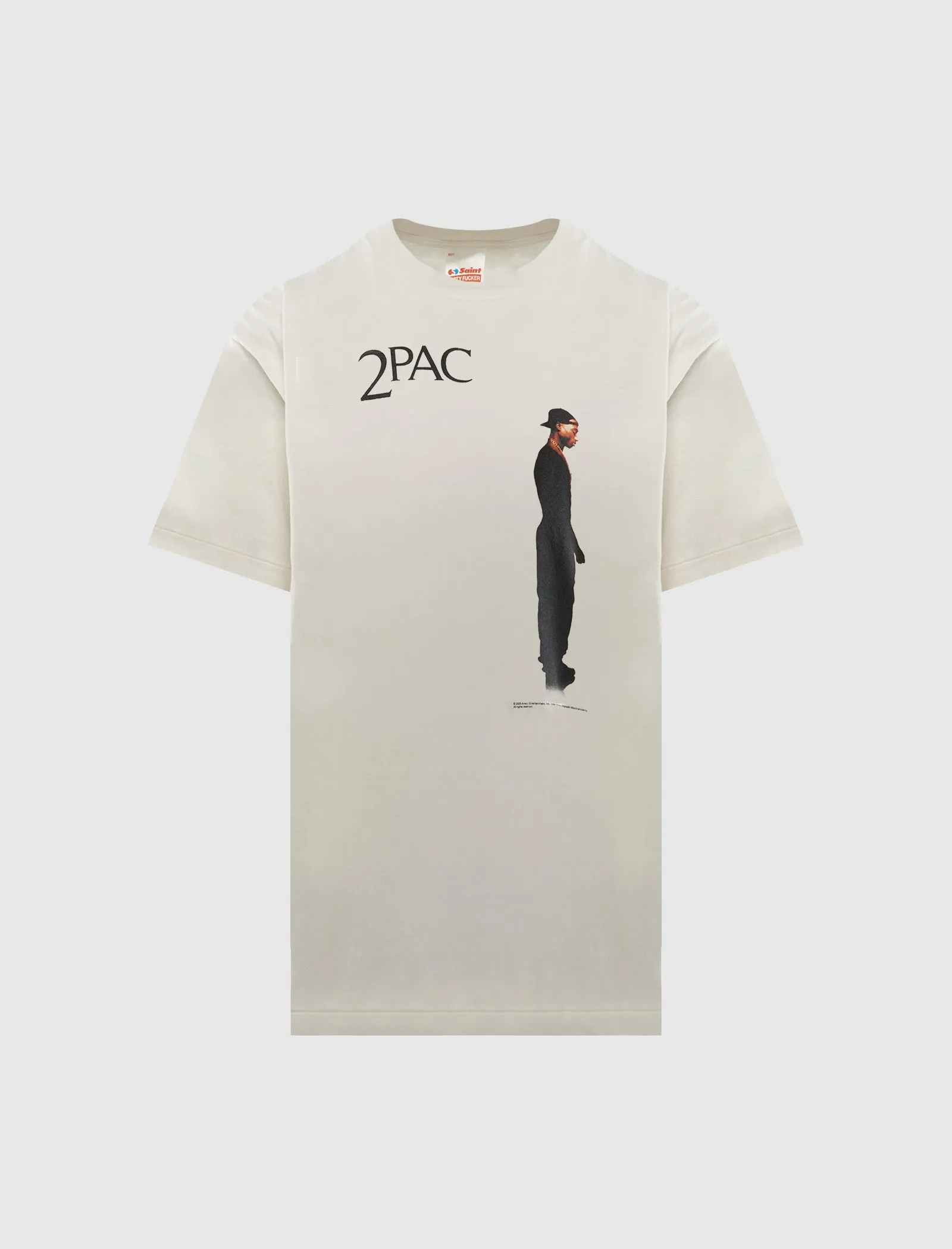2Pac Tee Comfortable Elastic Action Selenium