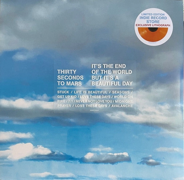 30 Seconds To Mars  It's The End Of The World But It's A Beautiful Day   (Arrives in 4 days) hi-fi headphone dock,hi-fi coaxial cable,hi-fi optical cable