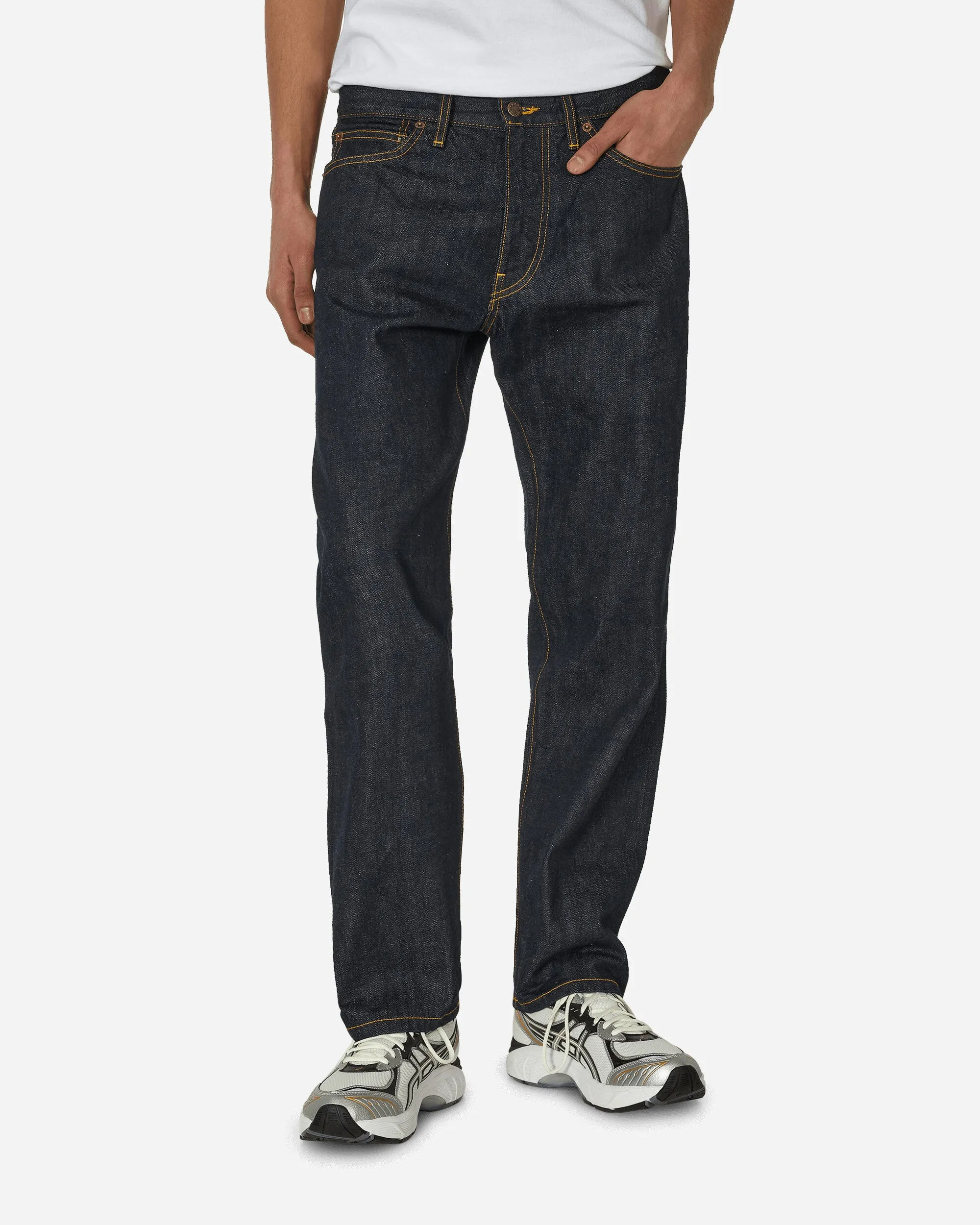 Option Comfortable Flea 5-Pocket Denim Pants Indigo