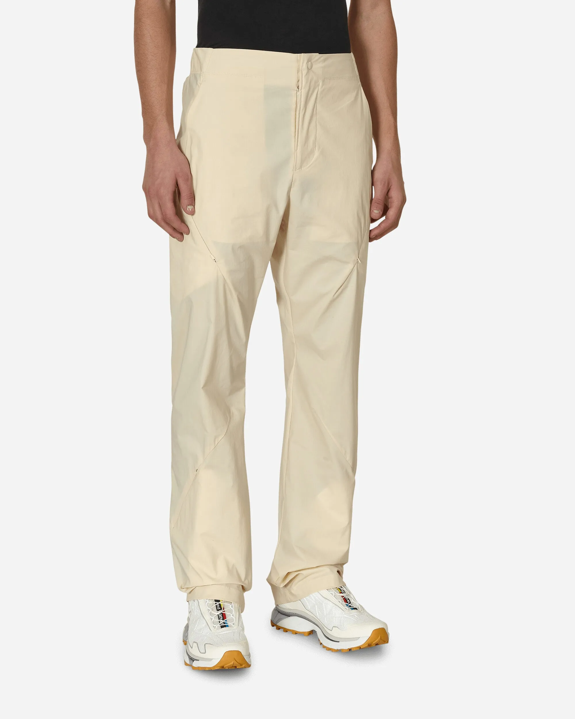 5.0  Technical Pants Right Ivory Front Slit