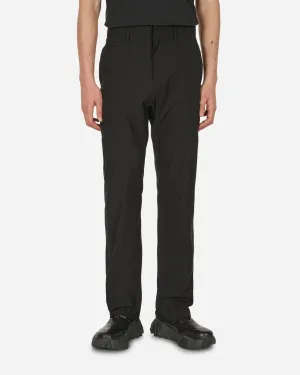 6.0 Technical Pants Right Black Ribbed Neck Stretchy Waist