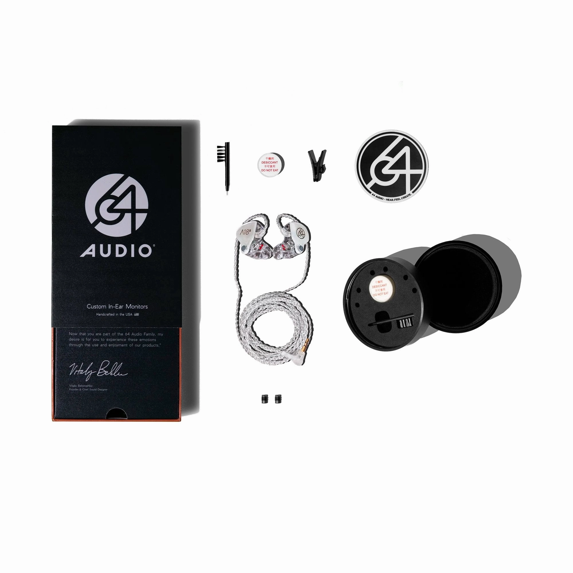 64 Audio A18s Custom In-Ear Earphones