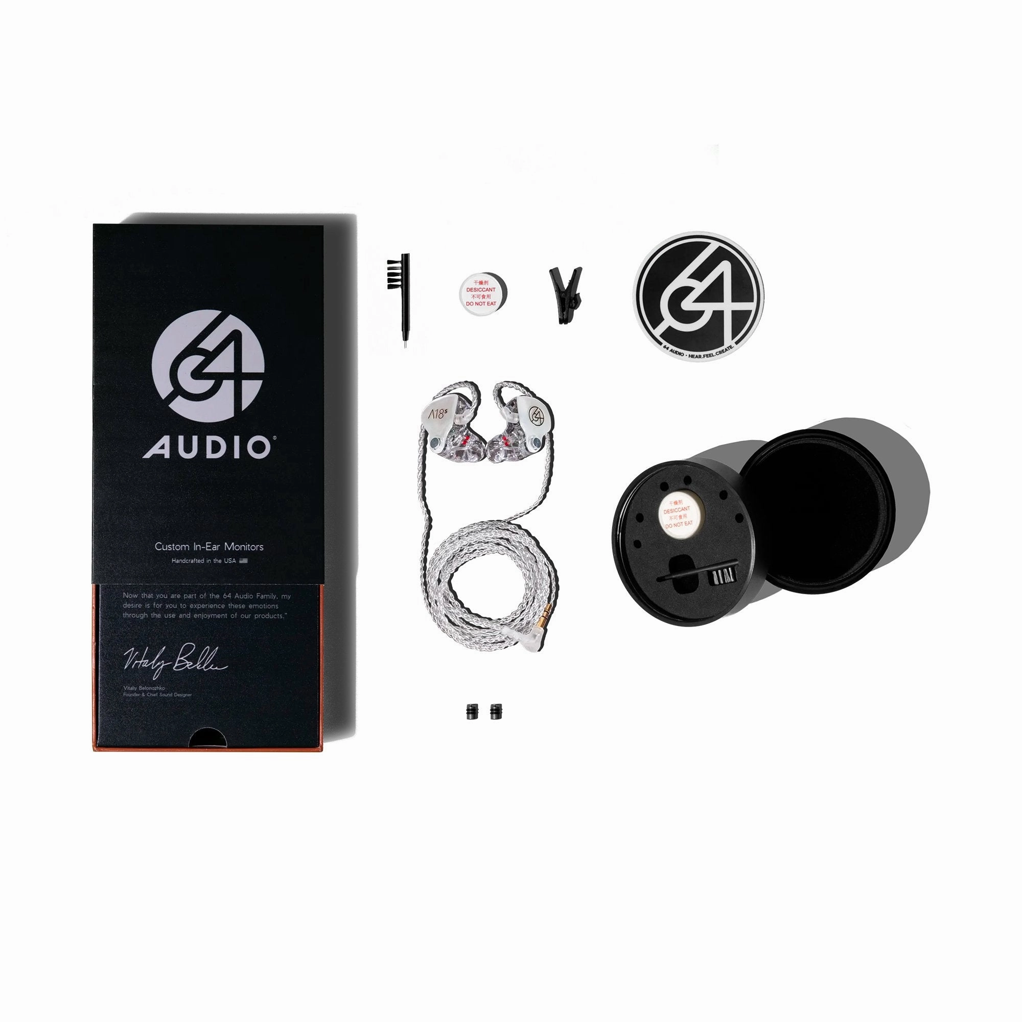 64 Audio A18s Custom In-Ear Earphones