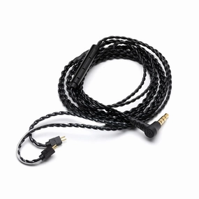 64 Audio Earphones Cable With Microphone hi-fi hi-res music player,hi-fi FLAC player,hi-fi DSD player