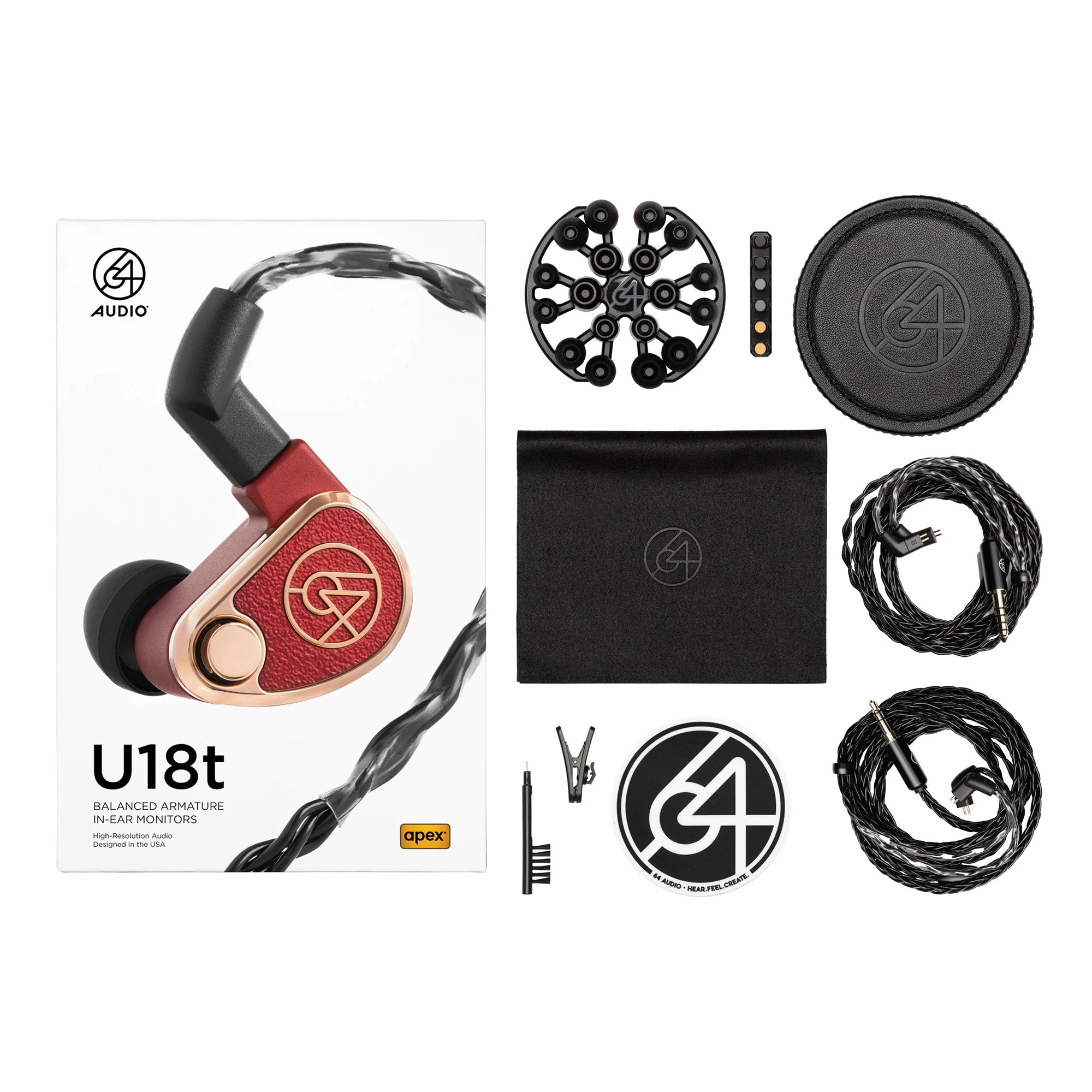 64 Audio U18t Universal In Ear Monitors (2025 Edition)
