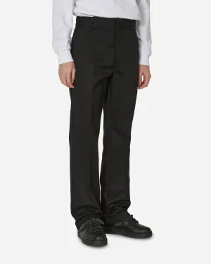 874 Work Pants Black Snap - Fastened Soft Angora