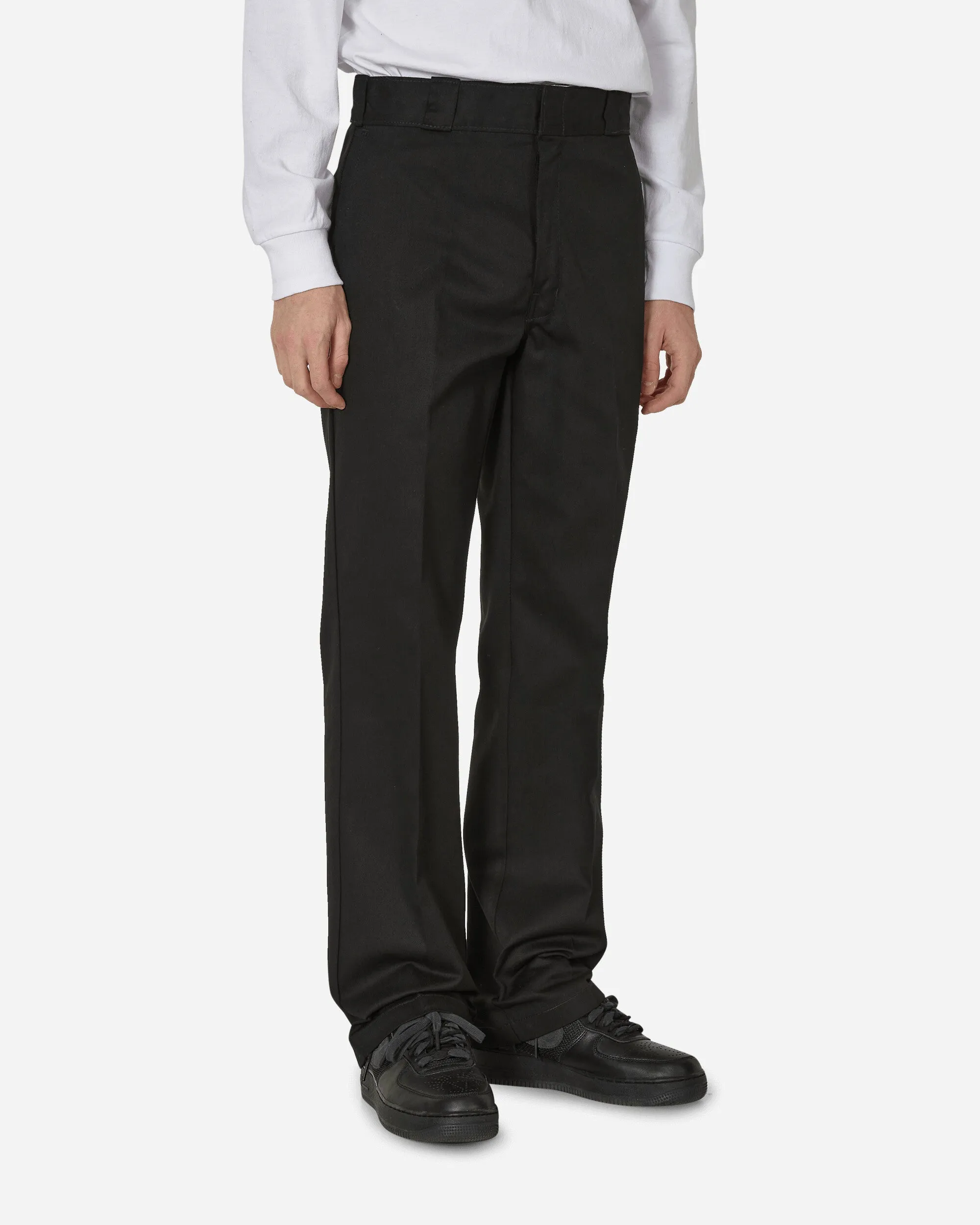 874 Work Pants Black Snap - Fastened Soft Angora