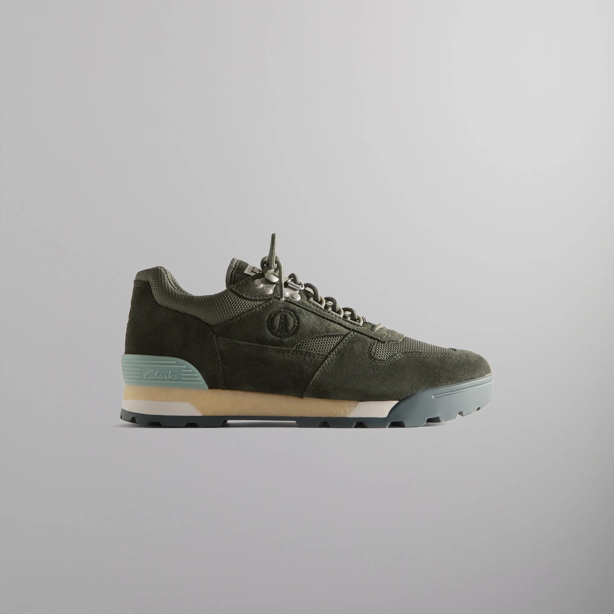 8Th St By Ronnie Fieg For Clarks Originals Laddow - Dark Olive Combi Foldable Part Design Low - Quality Slippers