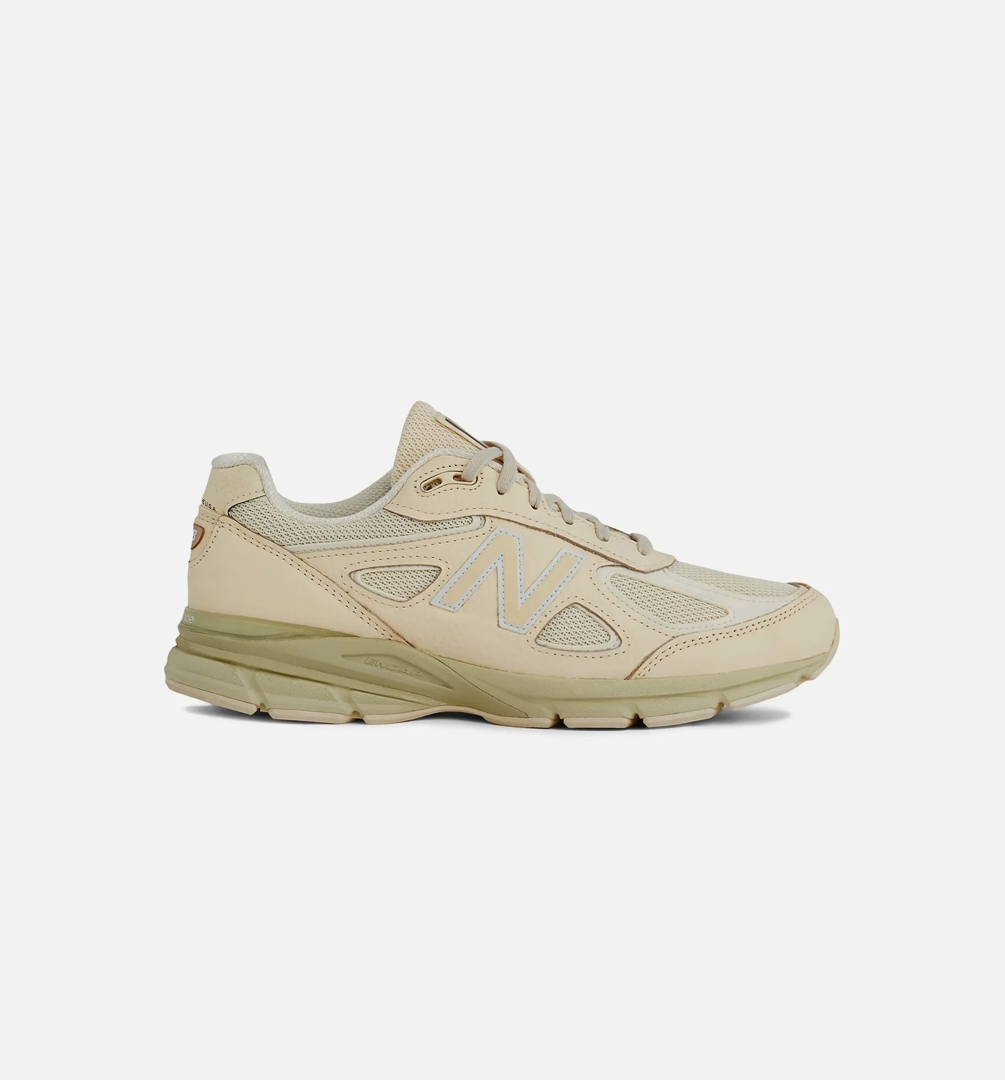 Comfortable Padding Around Ankle Trail-Ready 990V4 Macadamia Nut Mens Lifestyle Shoe - Macadamia Nut