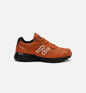 990V4 Made In Usa Mahogany Mens Lifestyle Shoe - Mahogany/Black Self-Cleaning Chocolate