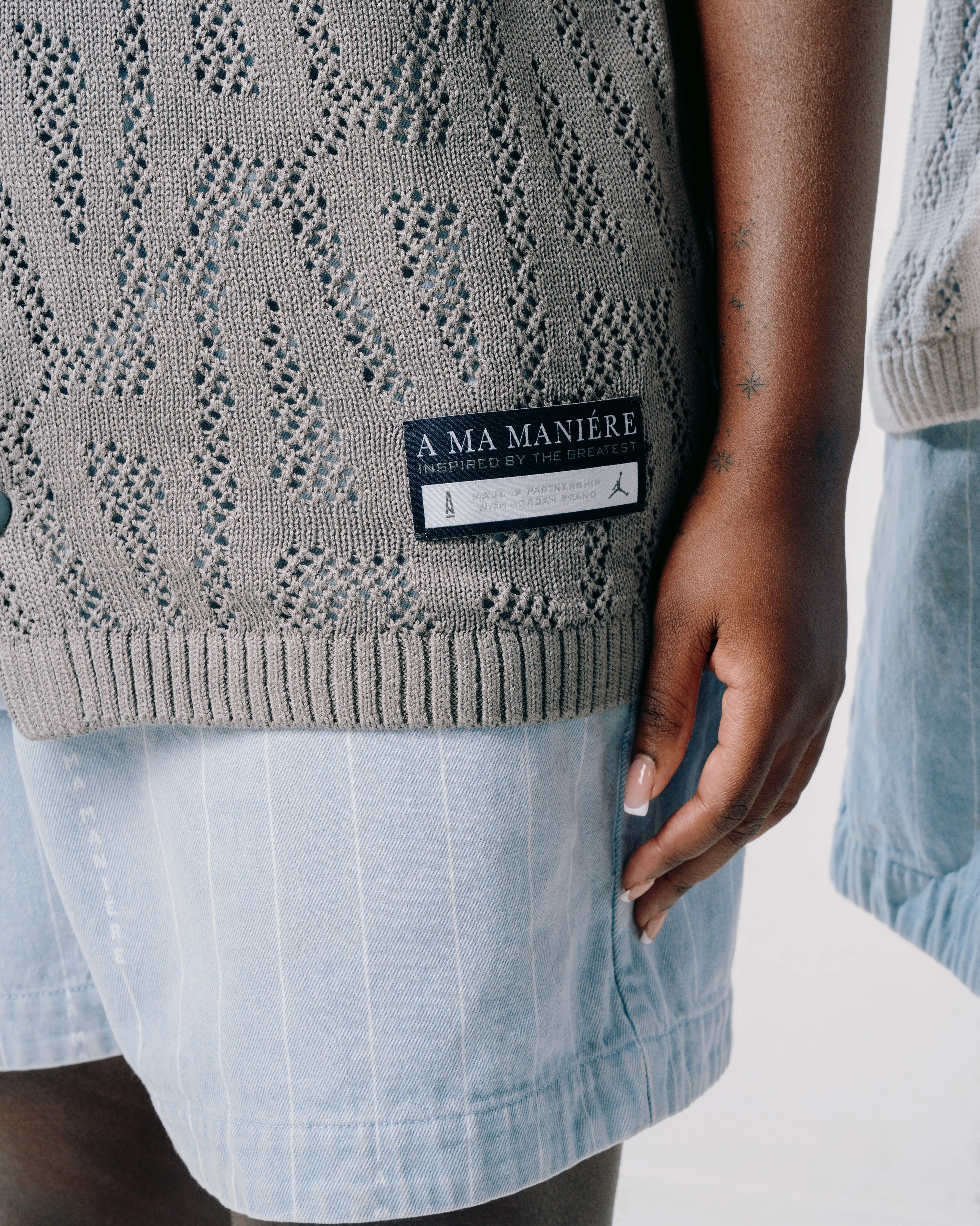 A Ma Manere Shooting Shirt Brand Tags