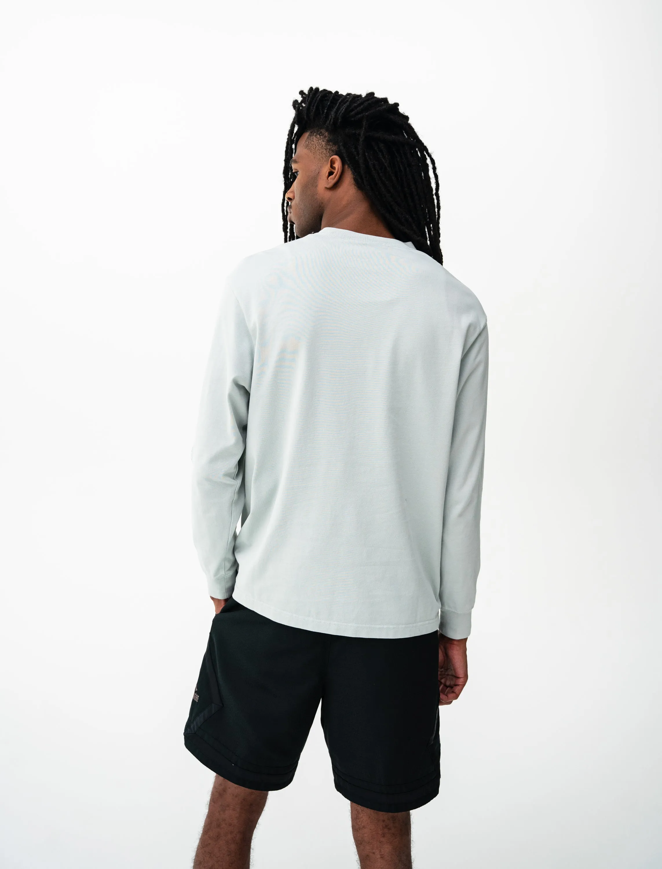 A Ma Manire X Jordan 365 Essentials Long Sleeve Tee Bell Sleeves Waist