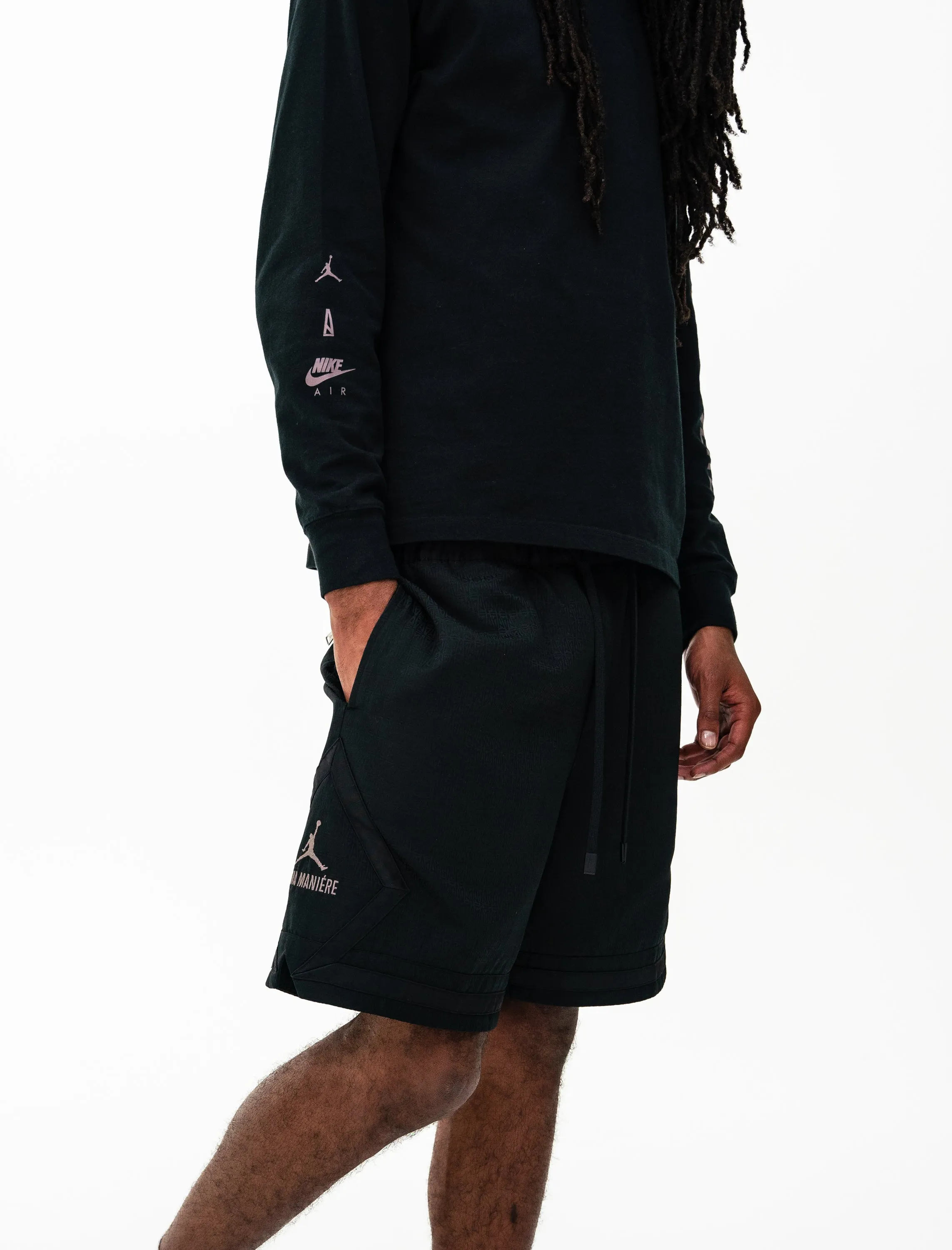 A Ma Manire X Jordan 365 Essentials Long Sleeve Tee Knitwear Improving Comfortable Right
