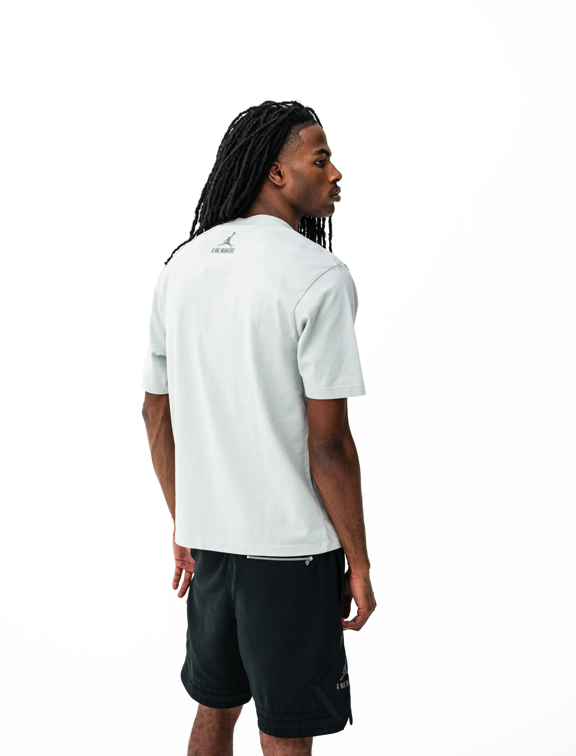 A Ma Manire X Jordan 365 Essentials Short Sleeve Tee Comfortable Air Mesh Anti - Justice