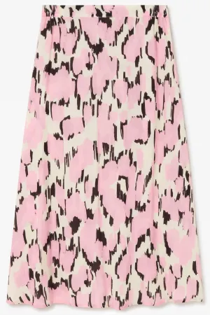 Jupe Abstraite En 7157 Rose
