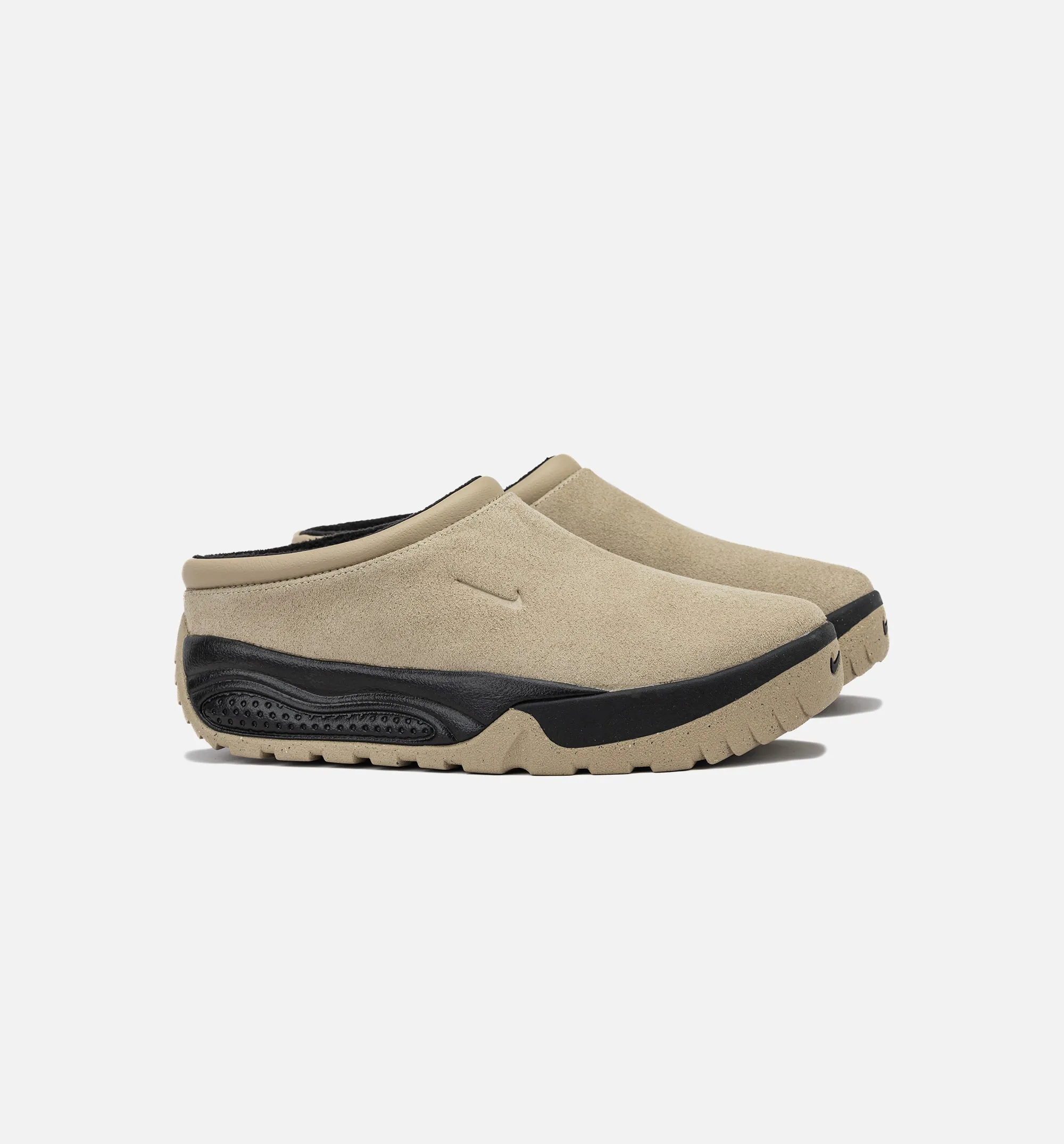 Lacquered Finish Soft Rayon Acg Rufus Limestone Mule Mens Lifestyle Shoe - Limestone/Black