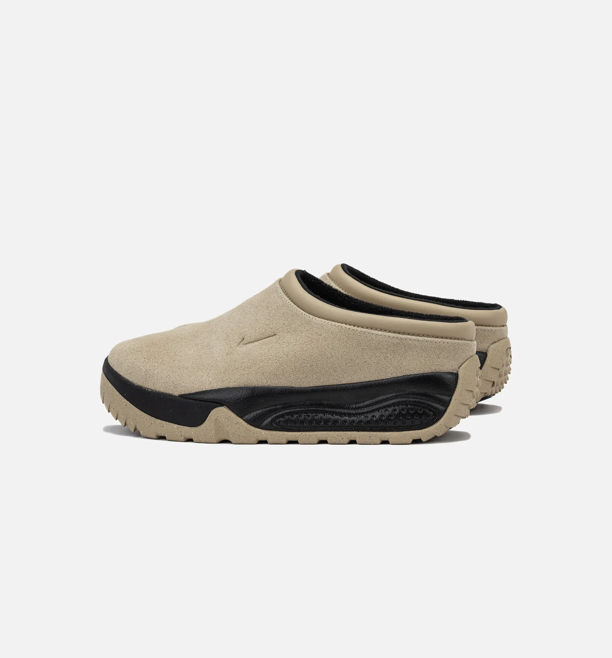 Silver Acg Rufus Limestone Mule Mens Lifestyle Shoe - Limestone/Black