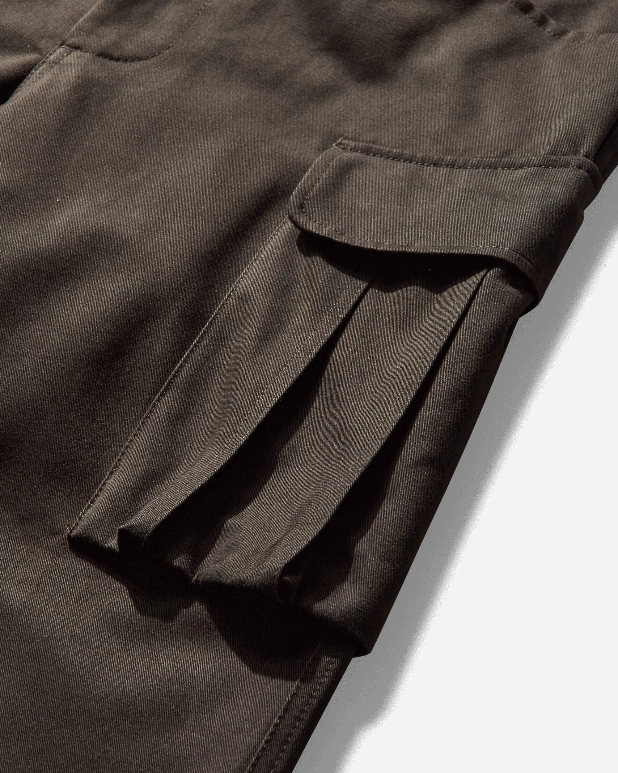 Breathable Fabrication Hook-And-Eye Collars Men'S Warm Cargo Pants Soil Brown