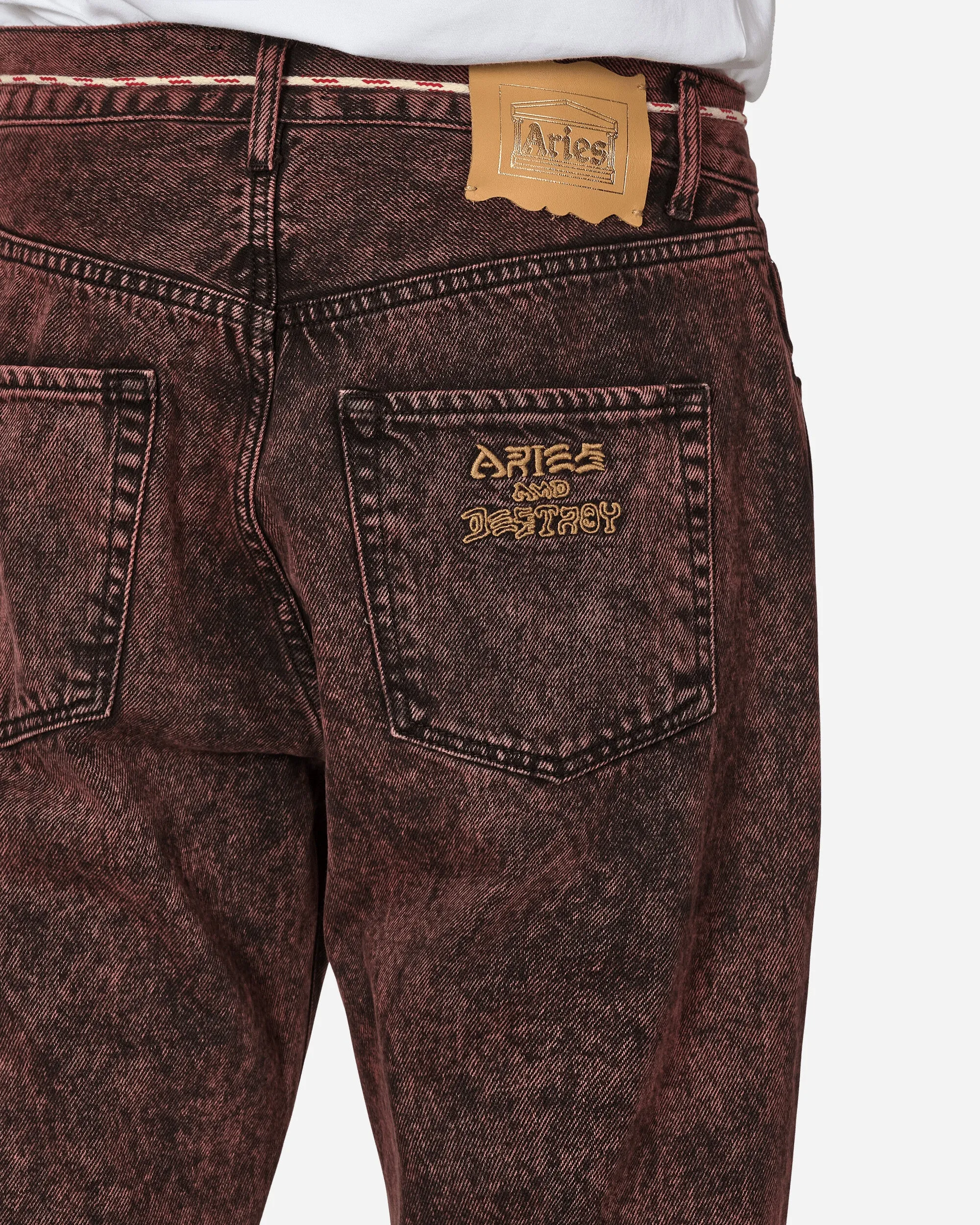 Acid Wash Lily Jeans Red Anti-Fake Reward Marketing