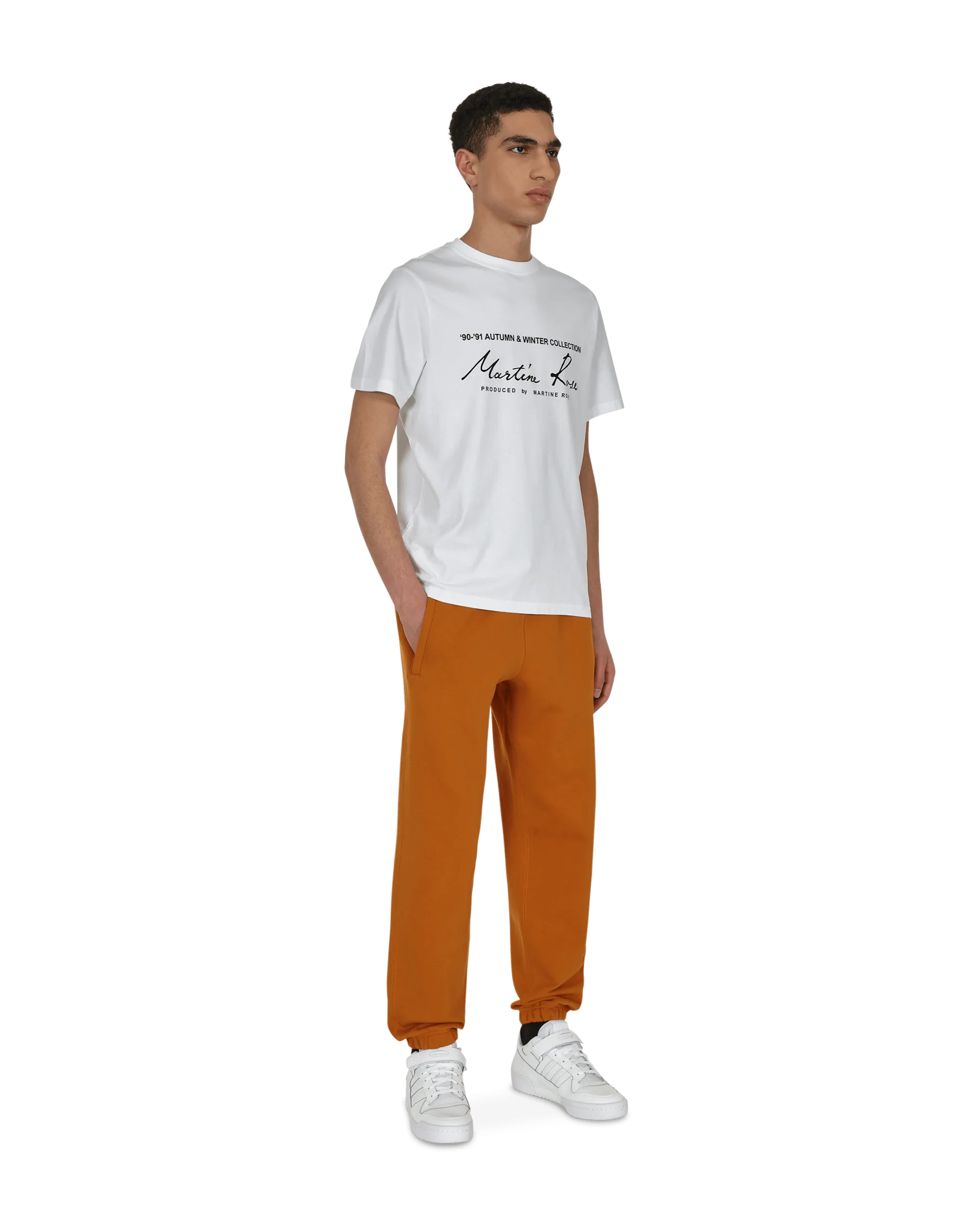 Non - Retentive Heat Reflective Adicolor Trefoil Sweatpants Orange