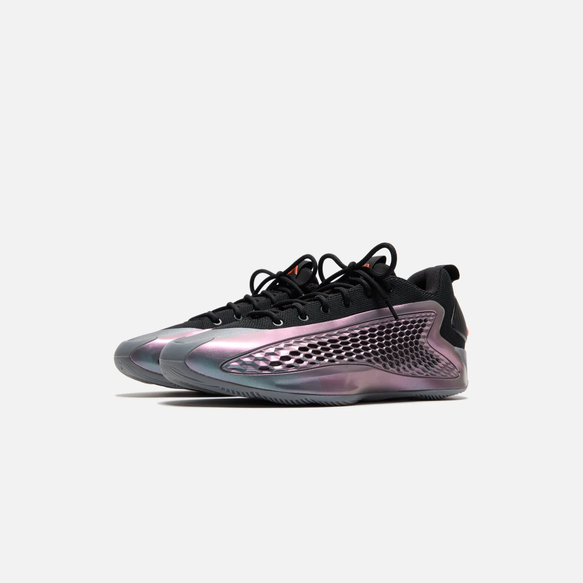 Adidas Ae 1 Low - Iron Metallic / Core Black / Solar Orange Walk Loud