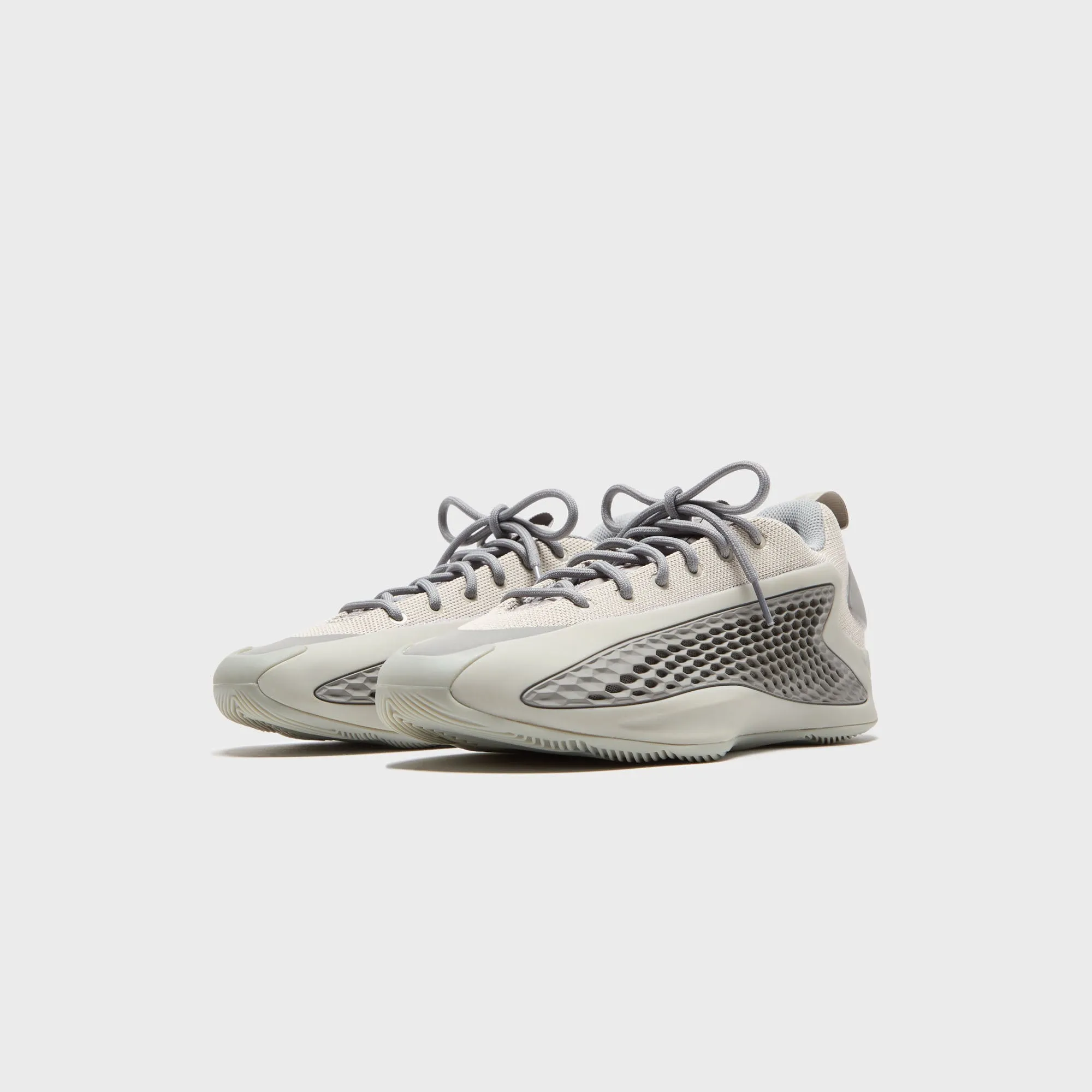 Adidas Ae 1 Low - Metallic Grey / Dove Grey / Cloud White Adjustable Handle Work