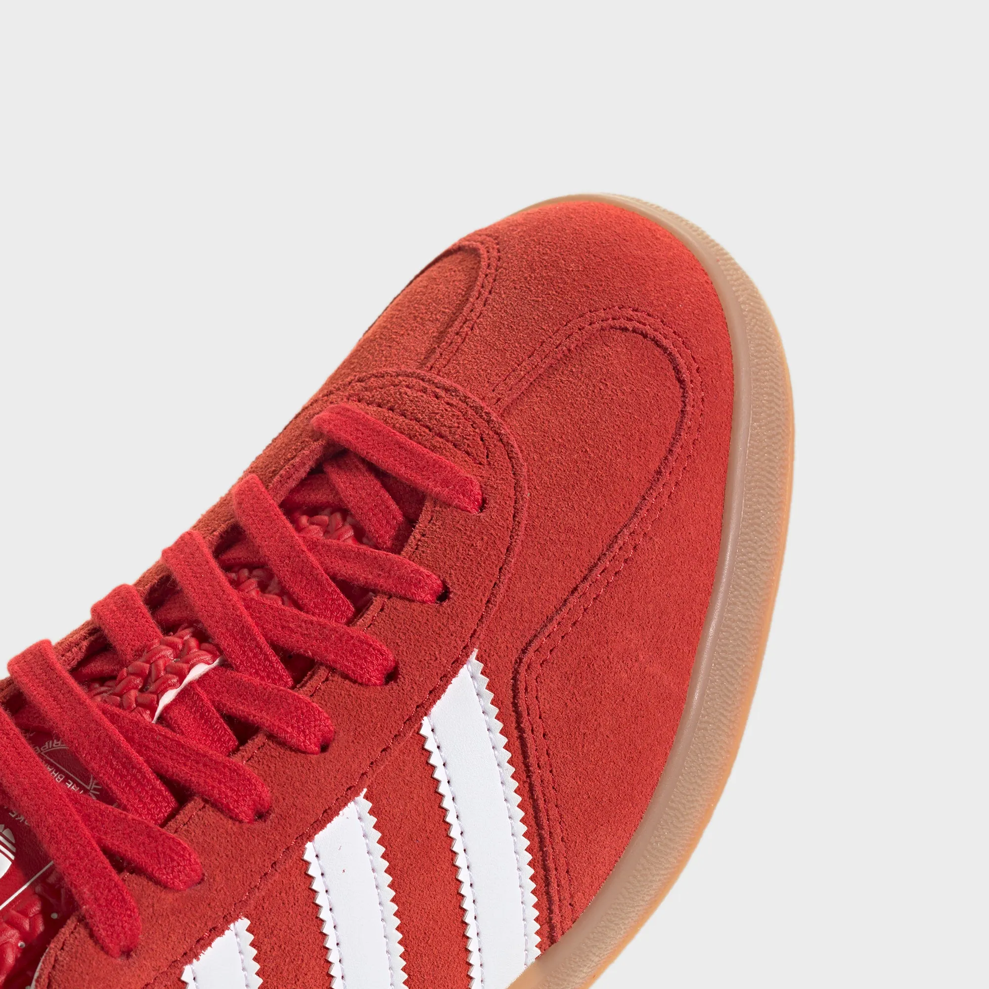 Adidas Gazelle Indoor - Better Scarlet / Cloud White / Gum Breathable Layers Nirvana Tribalistically