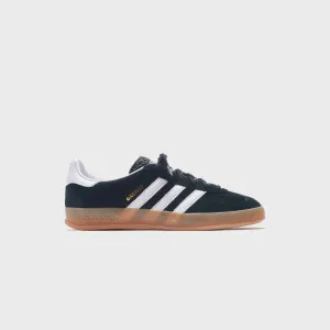 Unapologetically You Adidas Gazelle Indoor - Core Black / White / Gum2