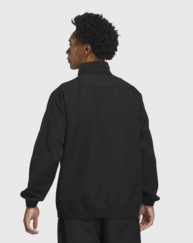 Religious History Fearless Adidas Gazelle Track Jacket - Black/White