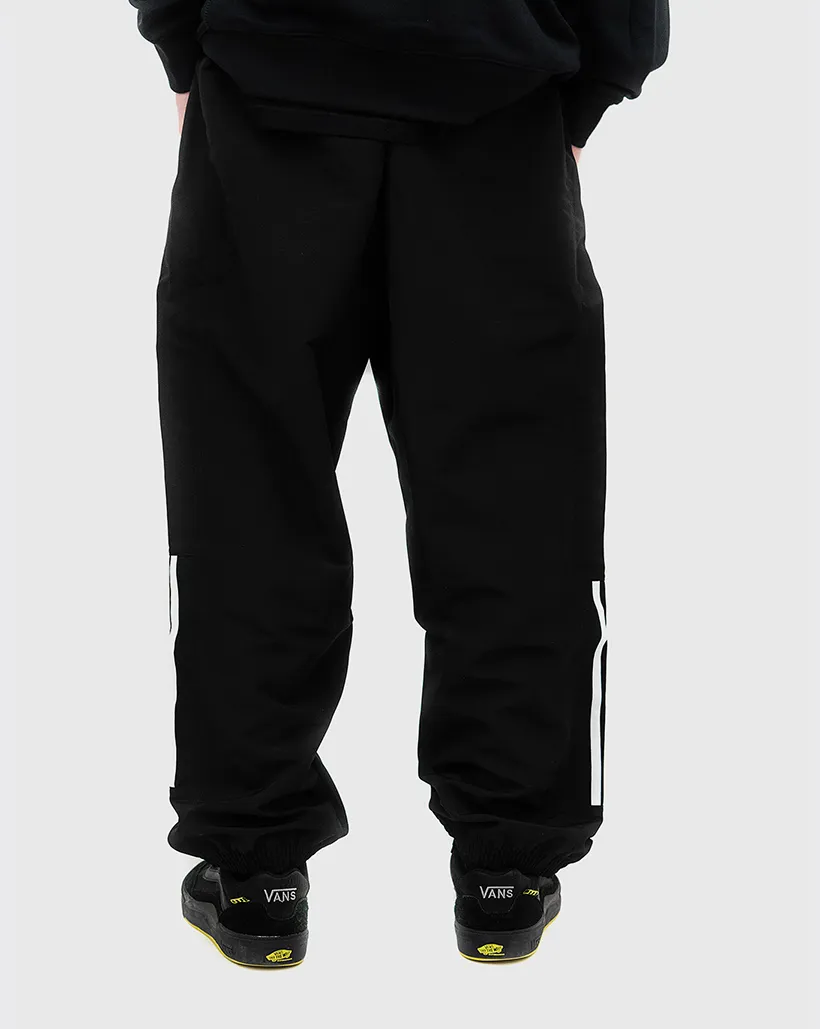 Experimental Sleeve Comfortable Polyetheretherketone Adidas Gazelle Track Pant - Black/White