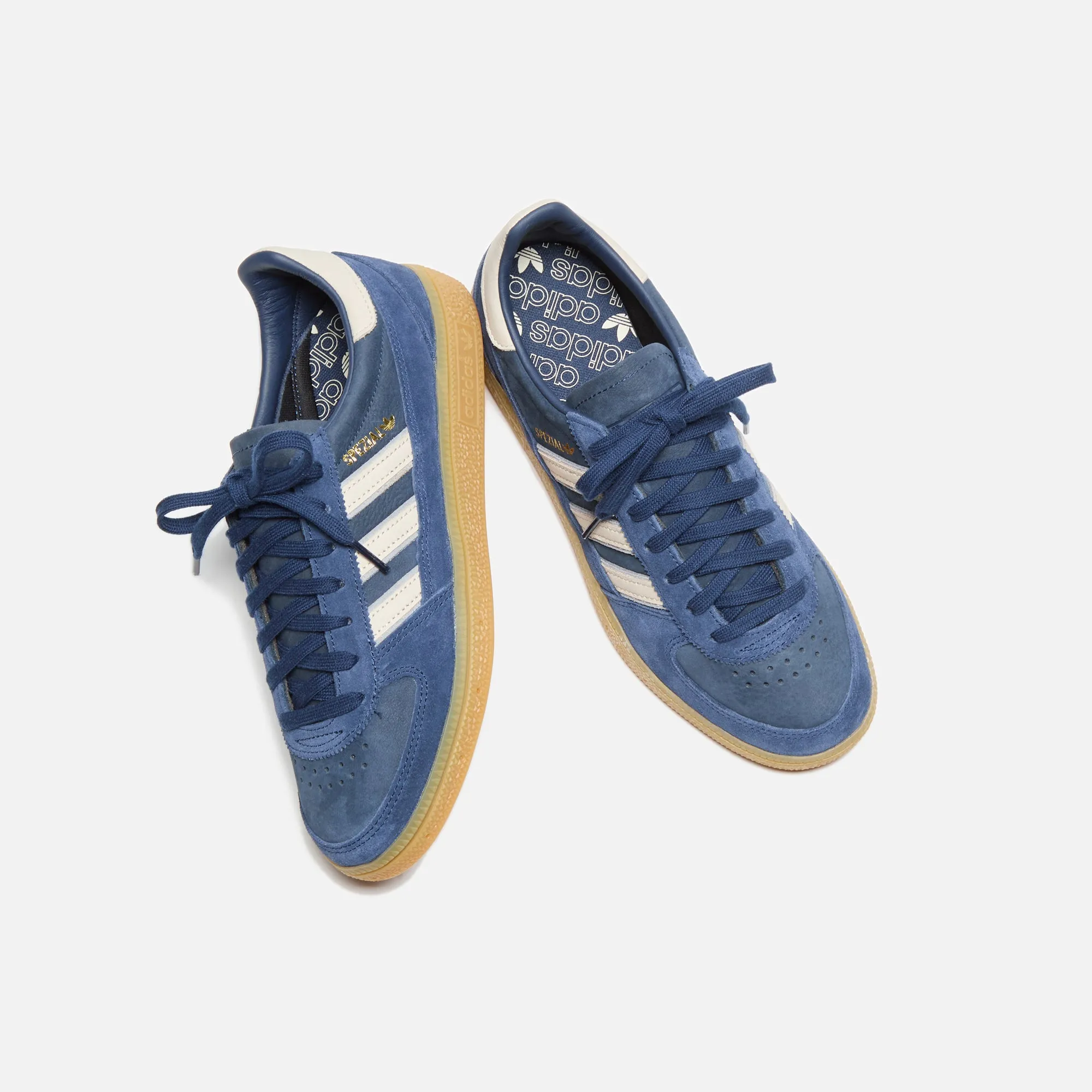 Never Just Walk Gear Up and Go Adidas Handball Spezial Wm - Collegiate Navy / Bliss / Night Indigo