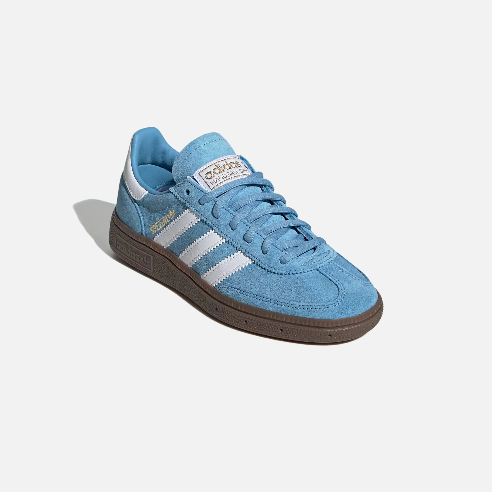 Dress from the Feet Up Chase What Moves You Adidas Kids Handball Spezial - Light Blue / White / Gum