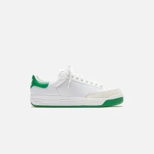 Label Clarity Adidas Rod Laver - White / White / Green