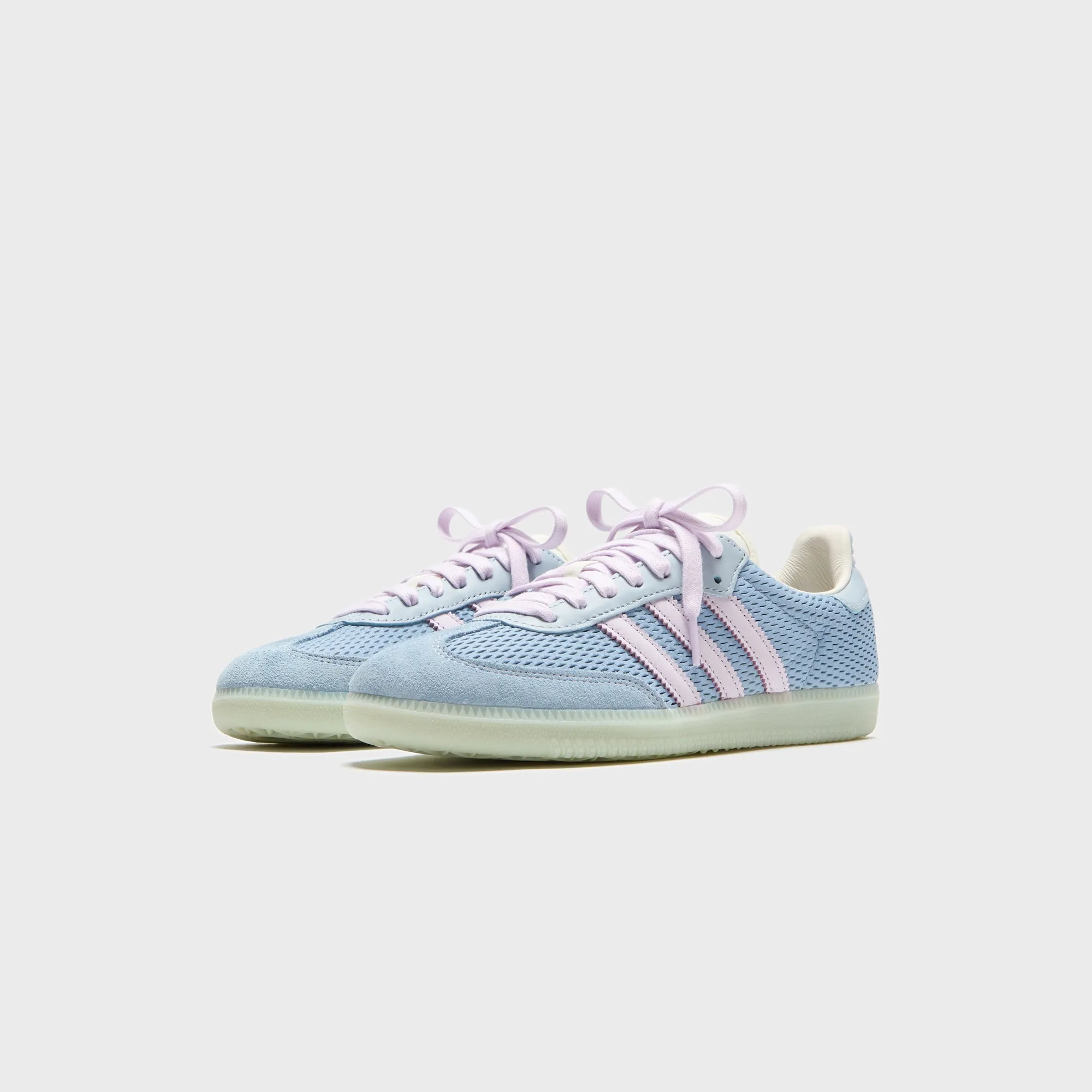 Adidas Samba Og - Tactile Blue / Ice Lavender / Off White Stunning Look