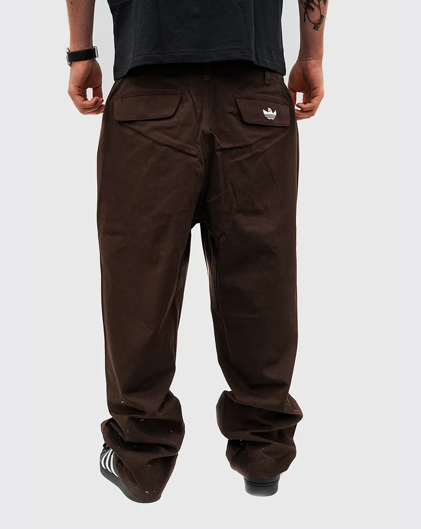 Height Small Pockets Adidas Shmoofoil Cs Pant - Brown