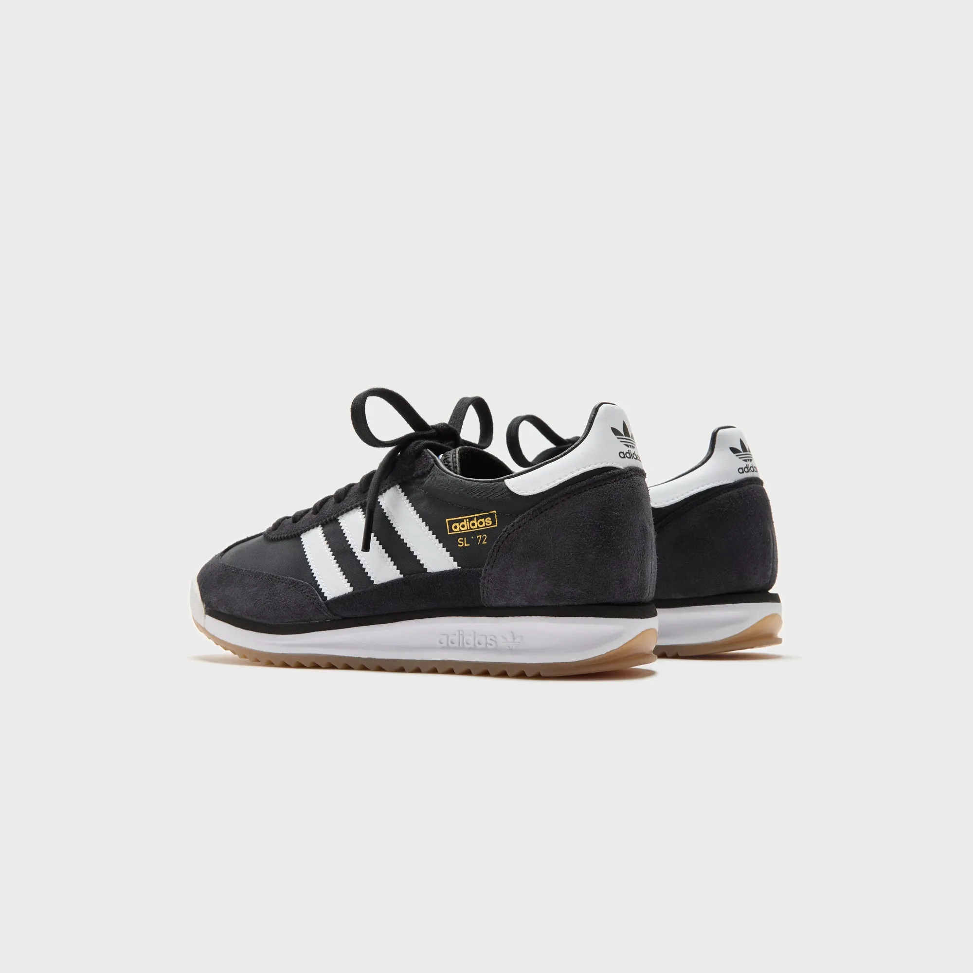 Adidas Sl 72 Rs - Core Black / White / Blue Slip-Resistant Outsole