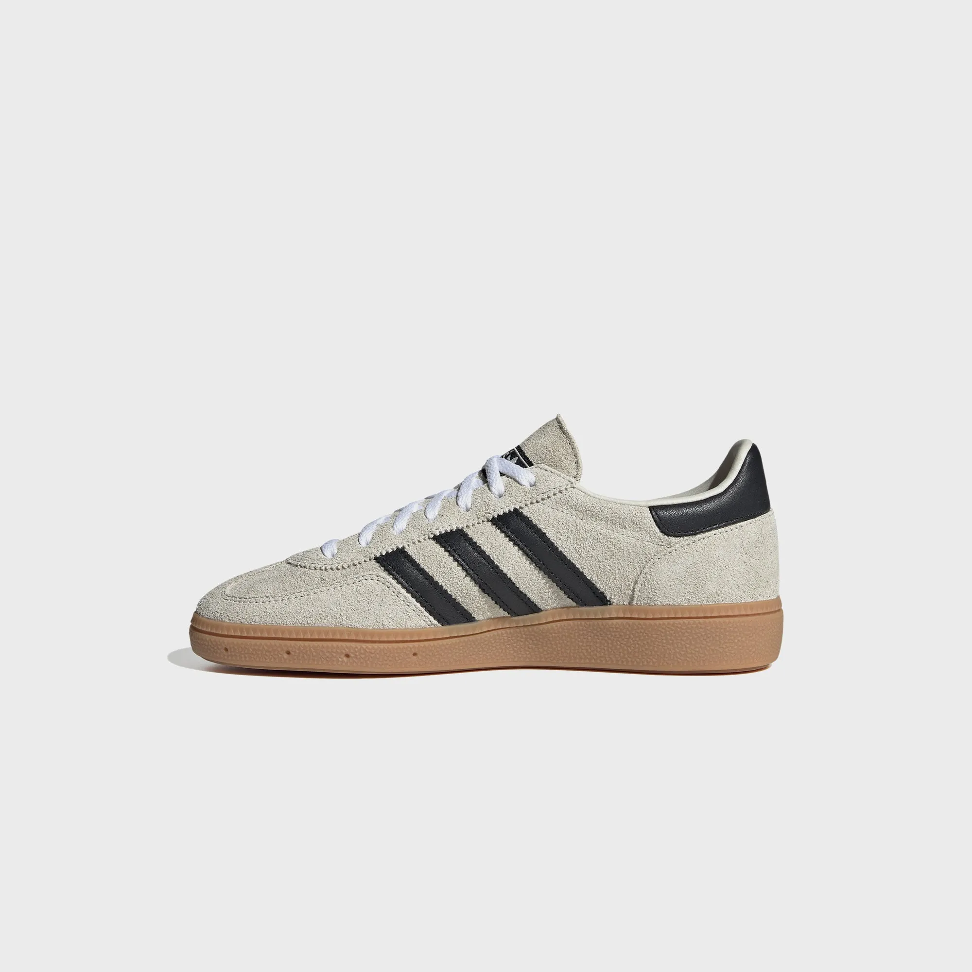 Smooth Roll Comfortable Padding Anti - Static Resistance Efficiency Adidas Wmns Handball Spezial - Alumina / Core Black / White