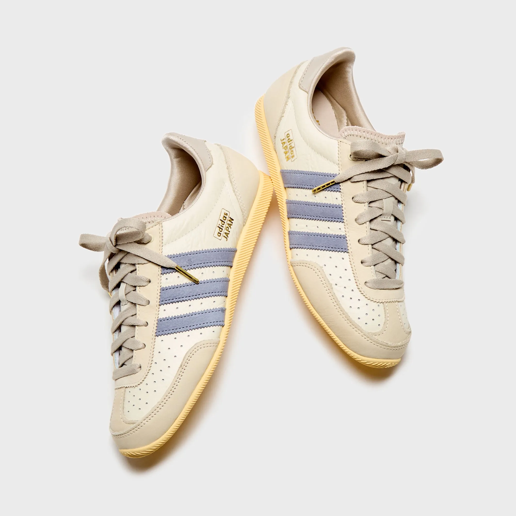Burnished Supportive Abdomen Adidas Wmns Japan - Cream White / Silver Violet / Wonder Beige