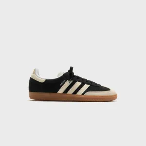 Quick Drying Material Design Adidas Wmns Samba Og - Core Black / Wonder White / Silver Metallic