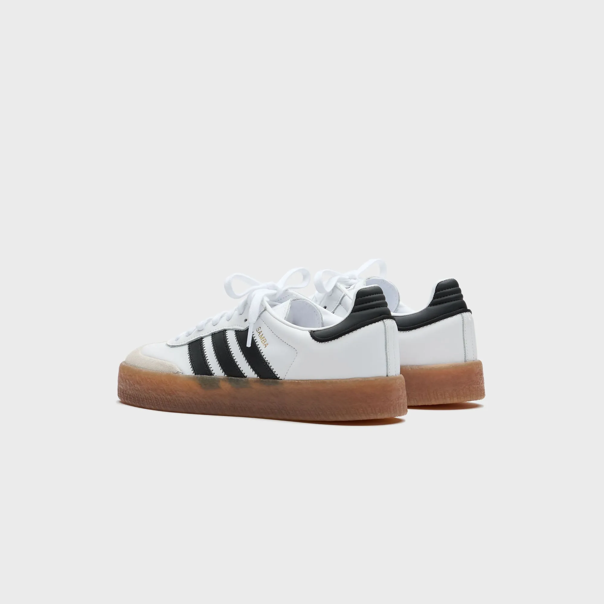 Adidas Wmns Sambae - Cloud White / Core Black / Gold Metallic Self-Adjustable